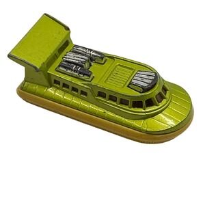 VTG Matchbox Superfast No 72 & 2 Hovercraft 1972 Lesney Made in England Green